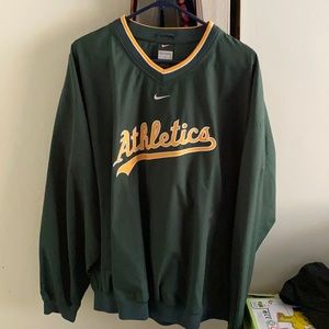 Men’s Oakland A’s Pullover Windbreaker